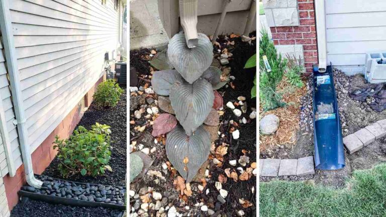 13 Rain Gutter Drainage Ideas to Protect and Beautify Your Outdoor Space