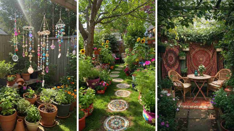 19 Creative Hippie Garden Ideas for a Bohemian Oasis