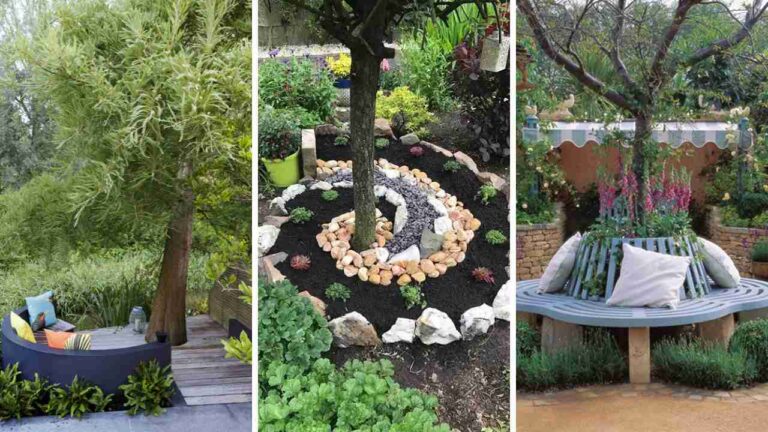 31+ Stunning Under Tree Landscaping Ideas for Your Garden