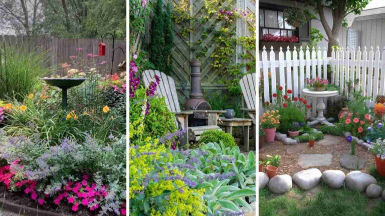 25+ Charming Corner Garden Ideas for Your Backyard