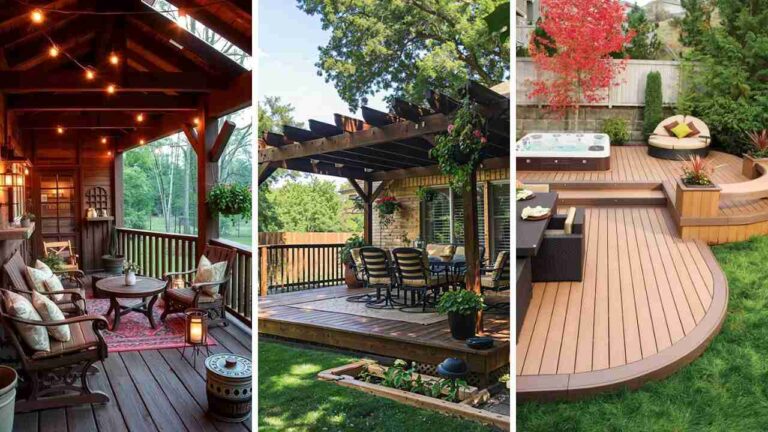 19 Deck Ideas Off the Back of Your House