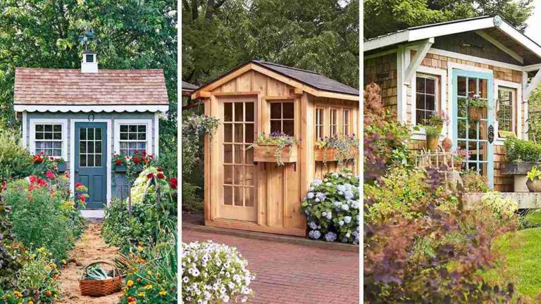 25+ Creative Garden Shed Exterior Ideas to Transform Your Outdoor Space
