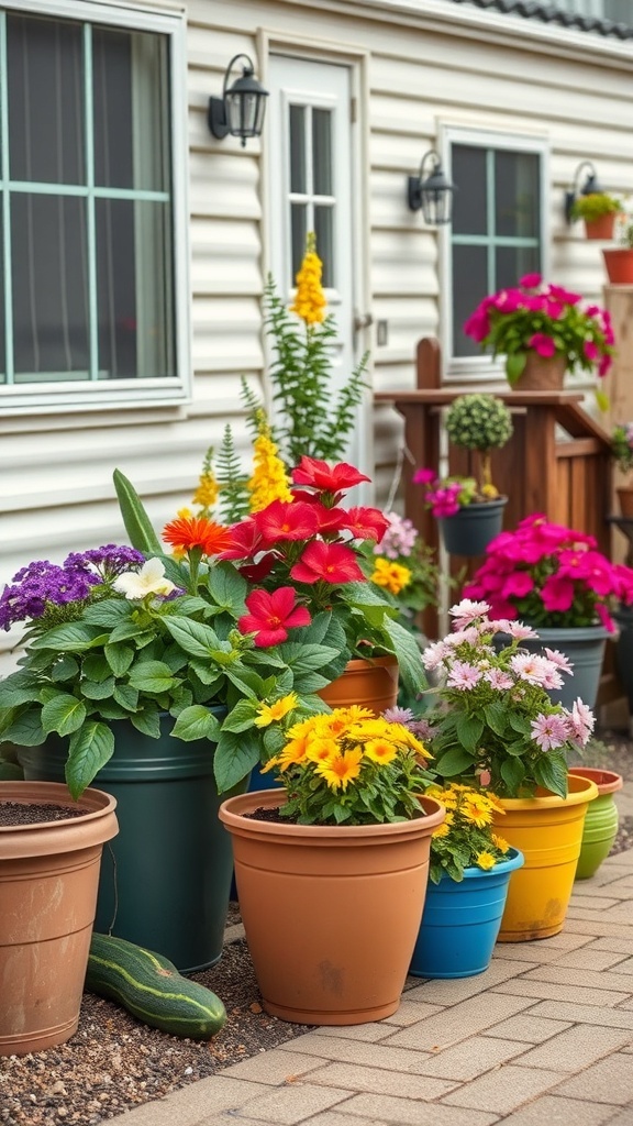 29+ Creative Mobile Home Garden Ideas to Transform Your Space