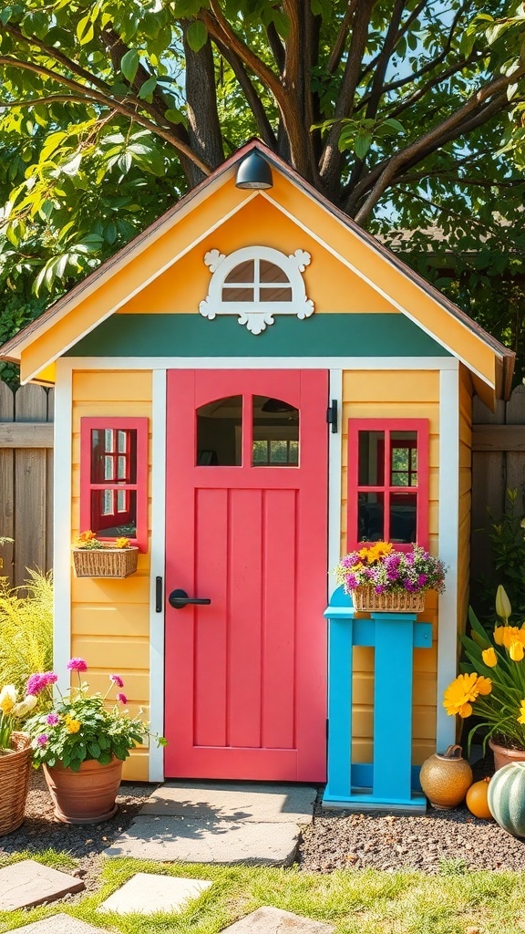 25+ Creative Garden Shed Exterior Ideas to Transform Your Outdoor Space