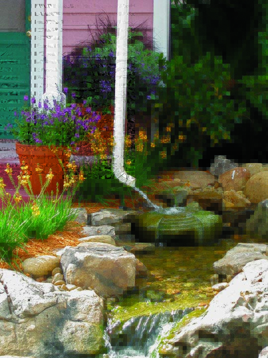 River Rock Stream Bed