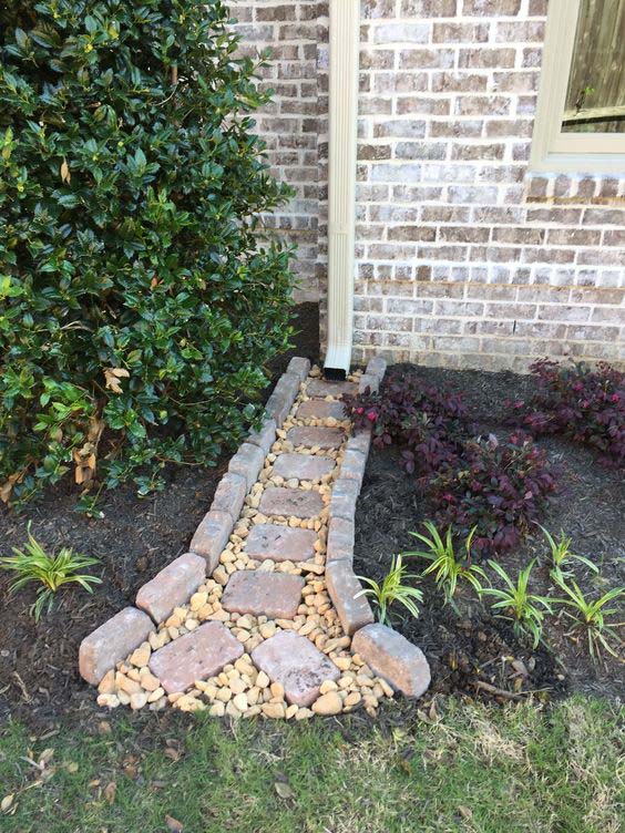 Paver and Pebble Runway