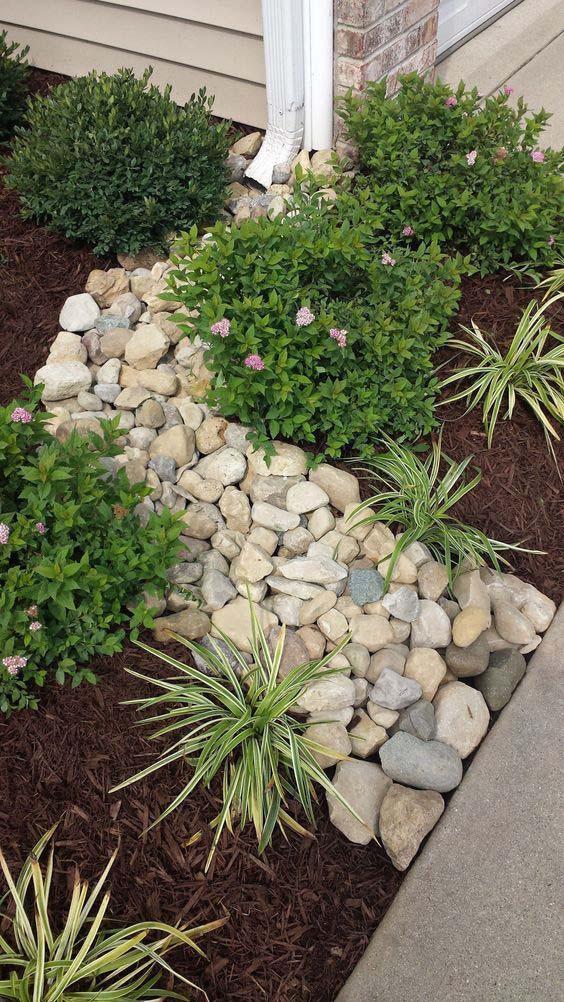 Rock Bed Garden Accent