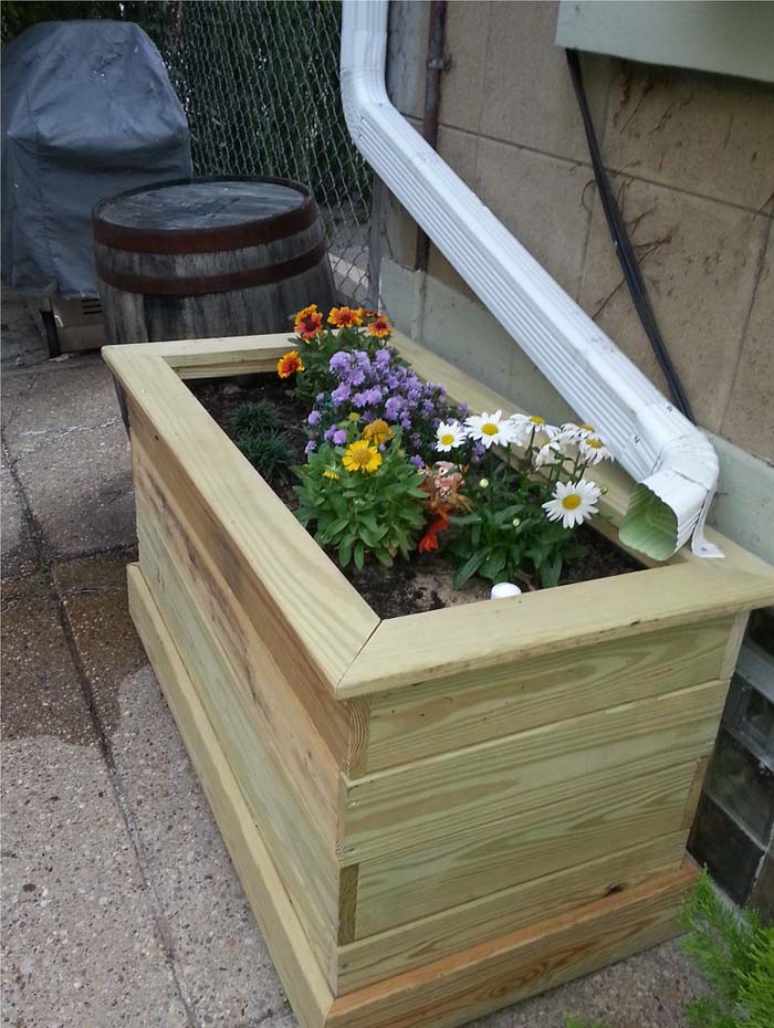 29+ Rain Gutter Drainage Ideas with River Rocks for Better Drainage
